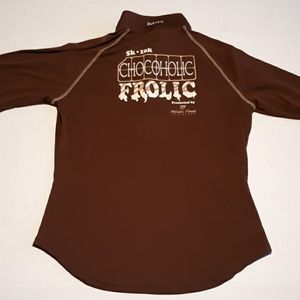 ⬇️$20 BornFit 1/4 zip LS athletic top womens L